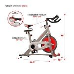 Sunny Health and Fitness Pro Indoor Exercise Bike