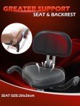 PASYOU Foldable Magnetic Exercise Bike with LCD Monitor