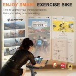 Kitopa Spin Bike for Home Fitness & Cardio