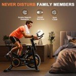 Kitopa Spin Bike for Home Fitness & Cardio