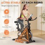 Kitopa Spin Bike for Home Fitness & Cardio