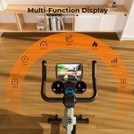 DeerRun Adjustable Magnetic Resistance Exercise Bike