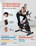 UREVO Magnetic Resistance Indoor Exercise Bike