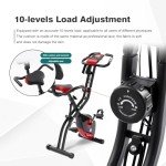 Magic Life Folding Exercise Bike with 10 Resistance Levels