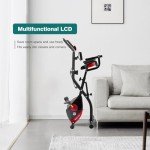 Magic Life Folding Exercise Bike with 10 Resistance Levels