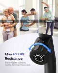 MERACH Recumbent Exercise Bike with Bluetooth & LCD