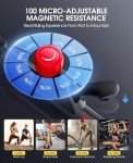 Indoor Exercise Bike with LCD Display & App