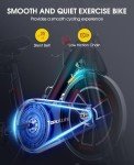 Indoor Exercise Bike with LCD Display & App