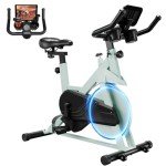 Lacuffy Magnetic Indoor Cycling Exercise Bike 136 kg