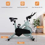 Lacuffy Magnetic Indoor Cycling Exercise Bike 136 kg