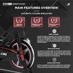 JLL IC300 Pro Home Exercise Bike with Monitor