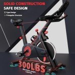 JUMMICO Indoor Exercise Bike with Magnetic Resistance