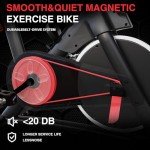 JUMMICO Indoor Exercise Bike with Magnetic Resistance