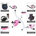 YYFITT Foldable Fitness Exercise Bike with Resistance