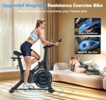 CHAOKE Indoor Exercise Bike with Magnetic Resistance