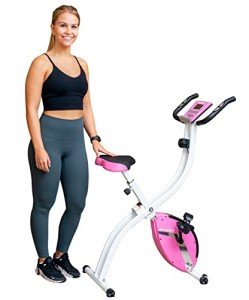 YYFITT Foldable Fitness Exercise Bike with Resistance