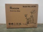 RIKSION Indoor Cycling Bike with Silent Drive