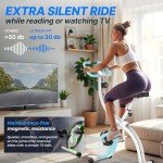 Ultrasport F-Bike 150, LCD Training Computer, Foldable Exercise