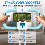 Ultrasport F-Bike 150, LCD Training Computer, Foldable Exercise