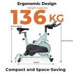 DeerRun Adjustable Magnetic Resistance Exercise Bike