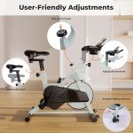DeerRun Adjustable Magnetic Resistance Exercise Bike