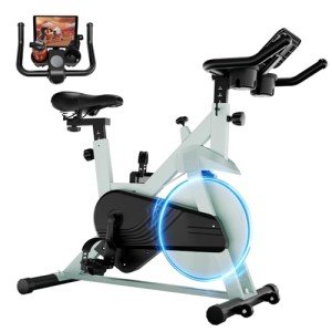 Lacuffy Magnetic Indoor Cycling Exercise Bike 136 kg