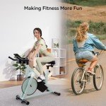 Lacuffy Magnetic Indoor Cycling Exercise Bike 136 kg