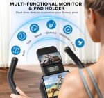 Indoor Cycling Exercise Bike with Digital Display & Tablet Holder