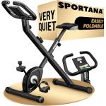 SPORTANA® Eagle 2 Foldable Exercise Bike | 10 Resistance Levels