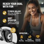 SPORTANA® Eagle 2 Foldable Exercise Bike | 10 Resistance Levels