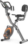 Leikefitness Folding Recumbent Exercise Bike with Arm Resistance