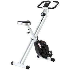 SPORTNOW Folding Exercise Bike with Magnetic Resistance