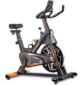 PYHIGH Magnetic Stationary Exercise Bike with LCD Monitor