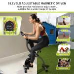 ATIVAFIT 3-In-1 Foldable Indoor Cycling Bike & Resistance Bands