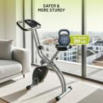 ATIVAFIT 3-In-1 Foldable Indoor Cycling Bike & Resistance Bands
