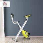 HOMCOM Foldable Exercise Bike with Magnetic Resistance and LCD