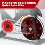 Jupgod Indoor Cycling Bike with Silent Flywheel