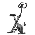 Foldable Exercise Bike with Heart Rate Monitor
