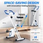Ultrasport F-Bike Folding Indoor Exercise Bike