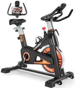 Wenoker Indoor Exercise Bike with Tablet Mount