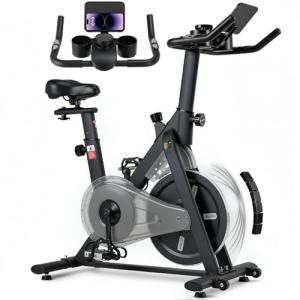 LIFERUN Indoor Cycling Bike with LCD Display