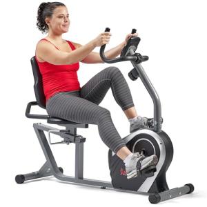 Sunny Health & Fitness Magnetic Recumbent Exercise Bike