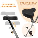 Wenoker Folding Exercise Bike with Magnetic Resistance, LCD Display