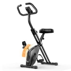 Foldable Exercise Bike with Heart Rate Monitor