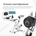 Folding Exercise Bike with 10-Level Resistance