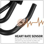 FK Sports Adjustable Exercise Bike with Monitor & Holder