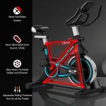 FK Sports Adjustable Exercise Bike with Monitor & Holder