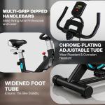 FK Sports Adjustable Exercise Bike with Monitor & Holder