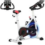HOMCOM Indoor Exercise Bike with 8kg Flywheel