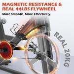 JOROTO Stationary Exercise Bike - Magnet Resistance, Heavy Flywheel